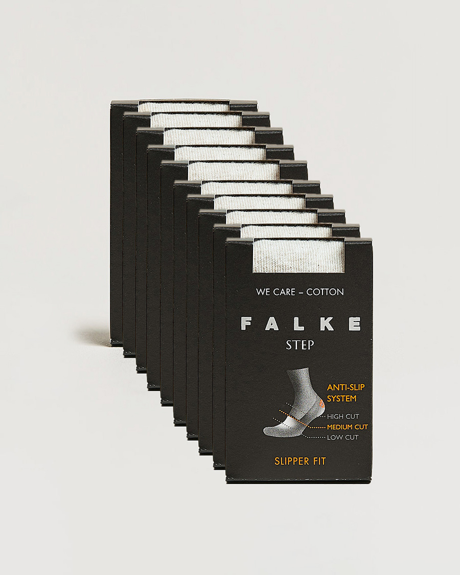 Homme | Sous-Vêtements Et Chaussettes | Falke | 10-pack Step In Box Loafer Socks White