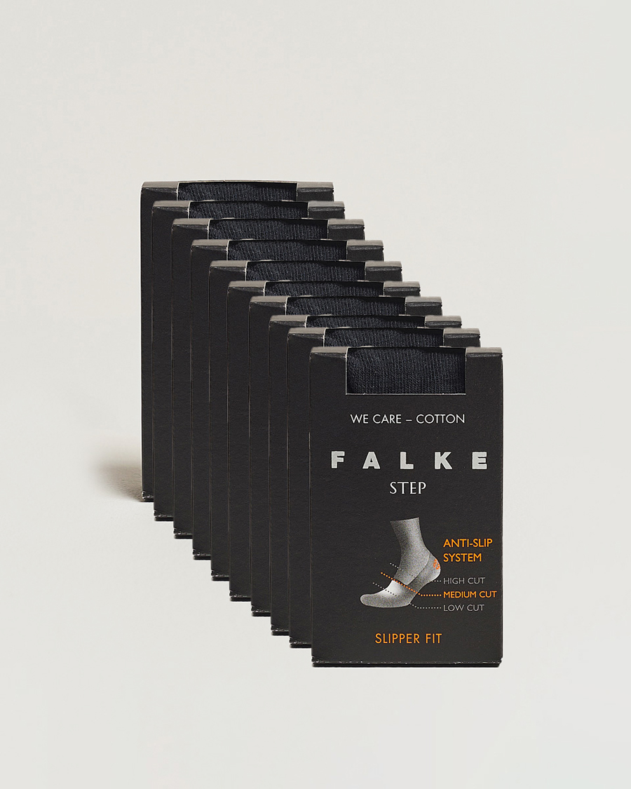 Homme | Sous-Vêtements Et Chaussettes | Falke | 10-pack Step In Box Loafer Socks Black