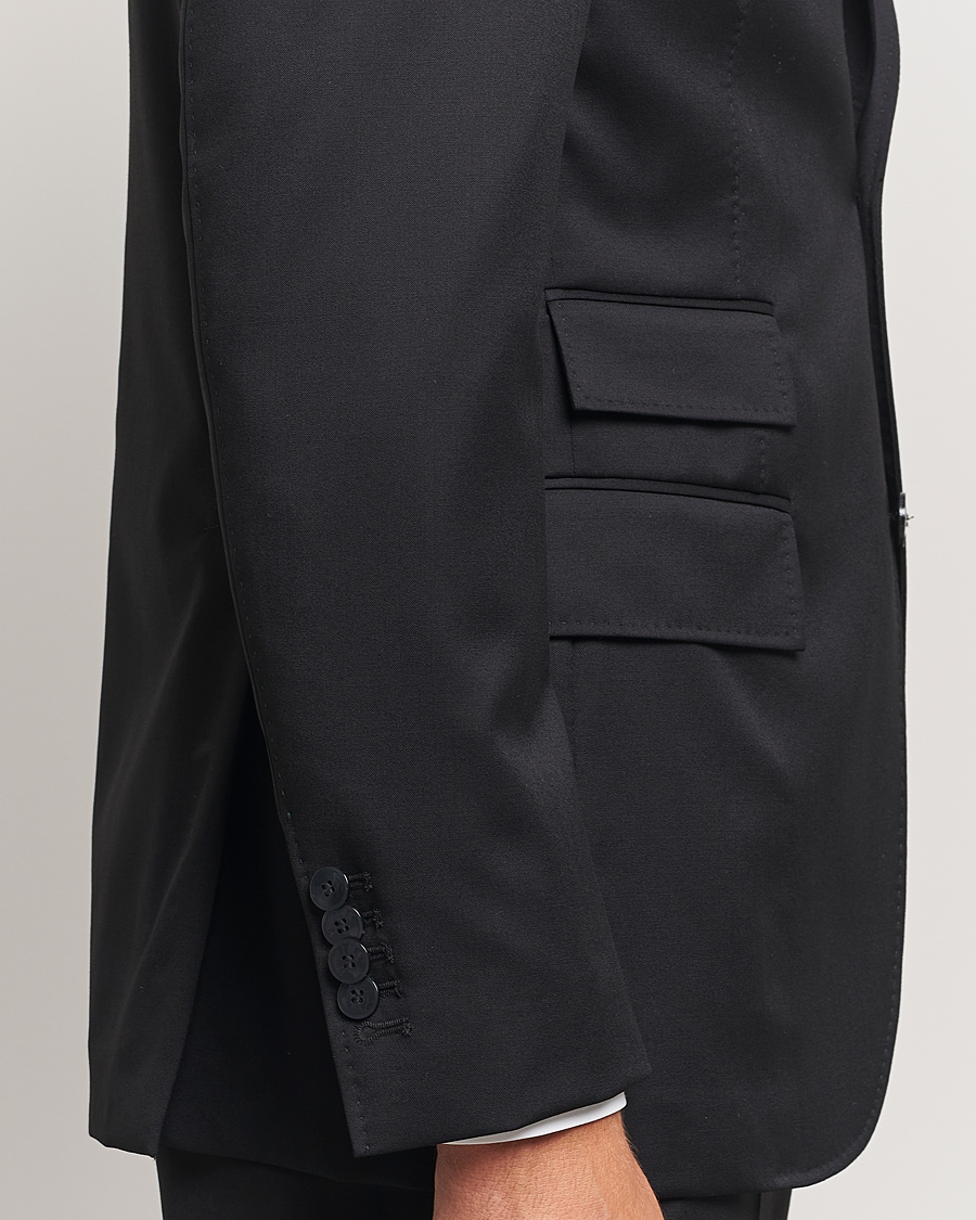 Homme | Costumes | Morris | Heritage Prestige Wool Suit Black