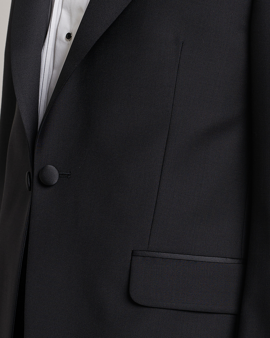 Homme | Costumes | Oscar Jacobson | Frampton Wool Tuxedo Black