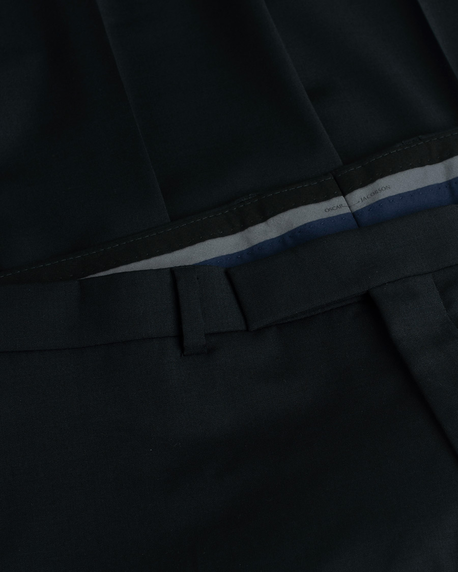 Heren | Oscar Jacobson Floyd/Dave Wool Suit Navy 52 | Pre-owned | Oscar Jacobson Floyd/Dave Wool Suit Navy 52