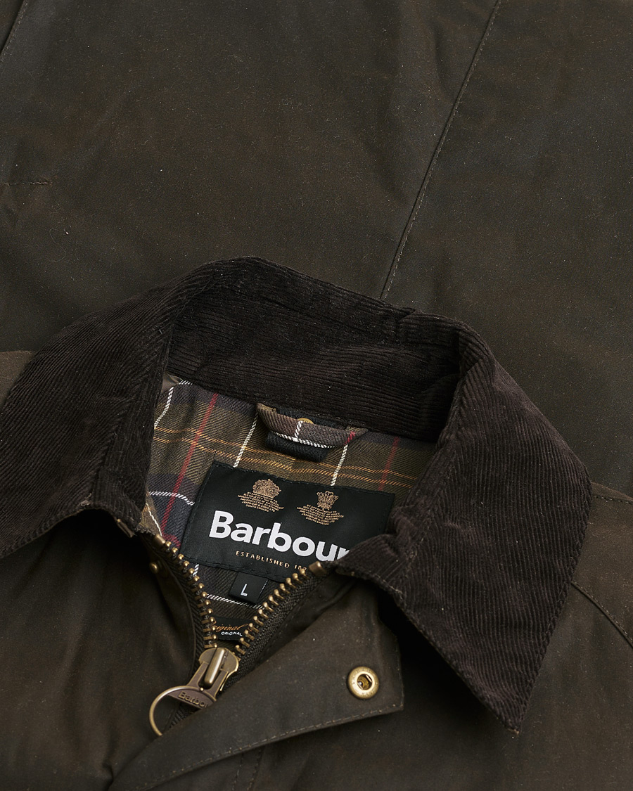 Homme | Pre-owned Manteaux Et Vestes | Pre-owned | Barbour Lifestyle Ashby Wax Jacket Olive L