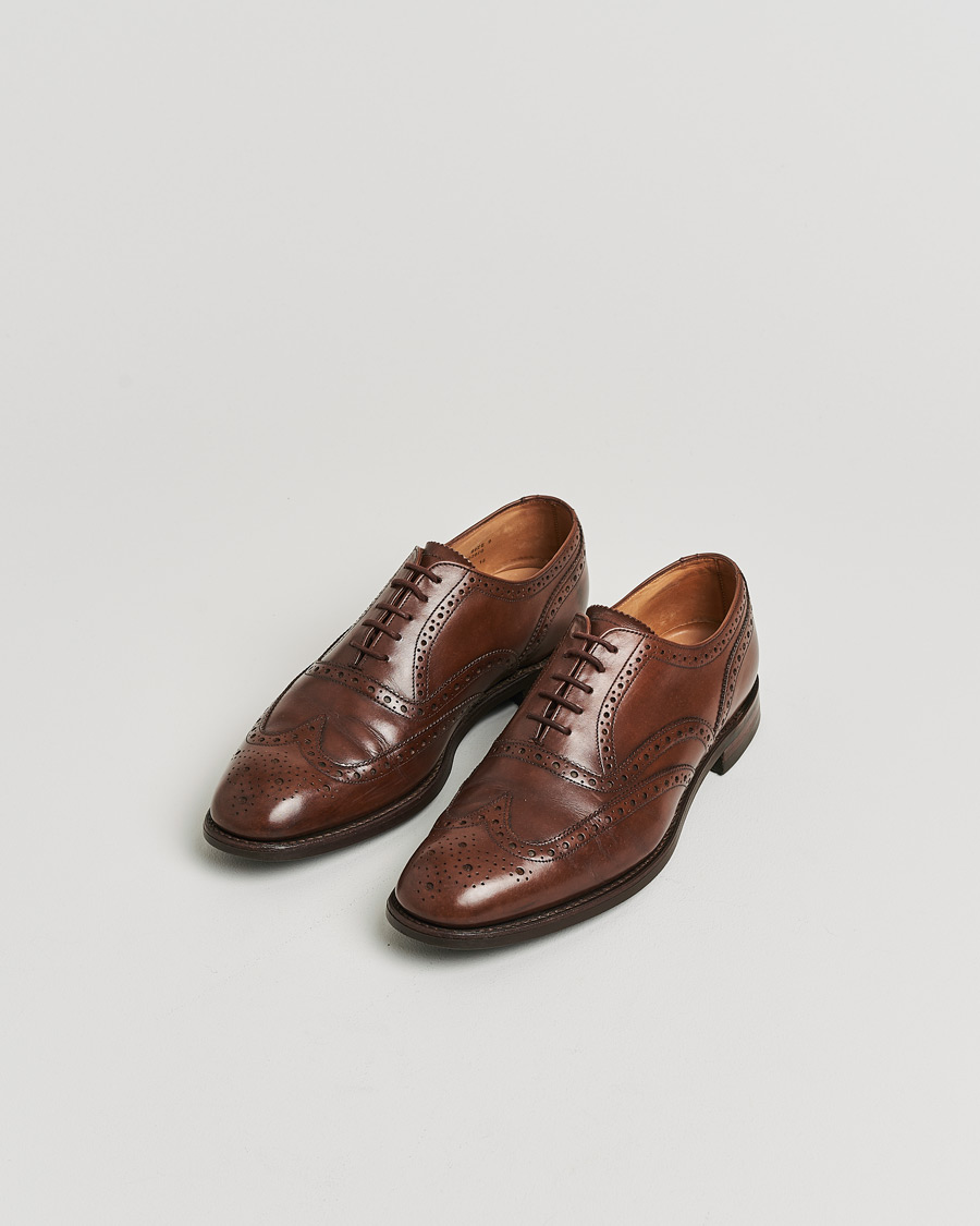 Homme | Loake 1880 Cumbria Brogue Brown Calf UK9 - EU43 | Pre-owned | Loake 1880 Cumbria Brogue Brown Calf UK9 - EU43