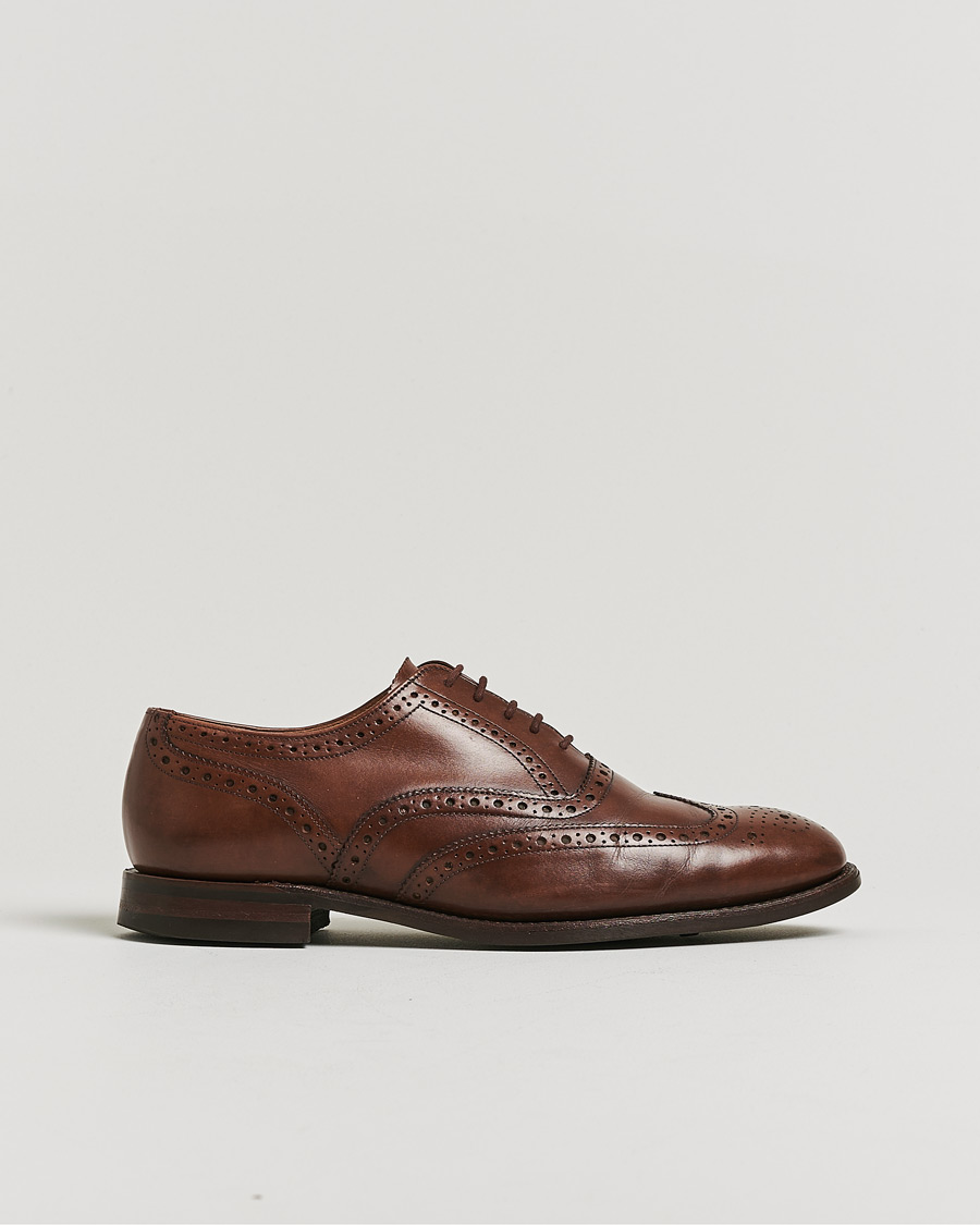 Homme | Loake 1880 Cumbria Brogue Brown Calf UK9 - EU43 | Pre-owned | Loake 1880 Cumbria Brogue Brown Calf UK9 - EU43