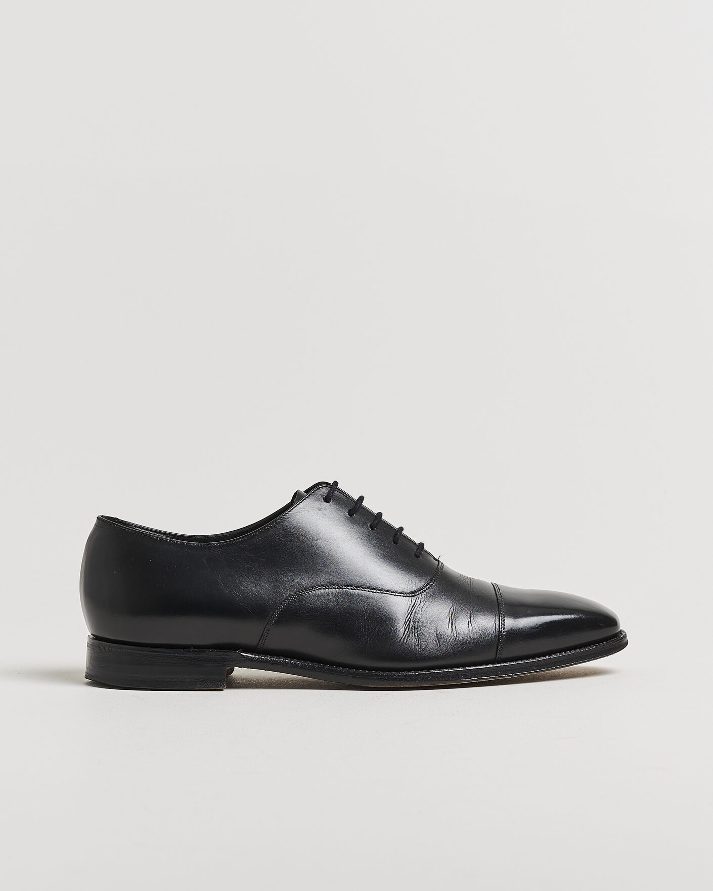 Homme | Pre-owned Chaussures cousues trépointe | Pre-owned | Loake 1880 Rothschild Oxford Black Calf UK11 - EU45