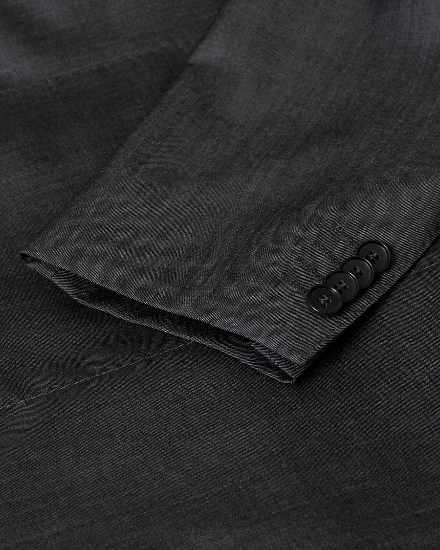 Homme | Pre-owned Blazers | Pre-owned | Oscar Jacobson Fuego Blazer Wool Dark Grey