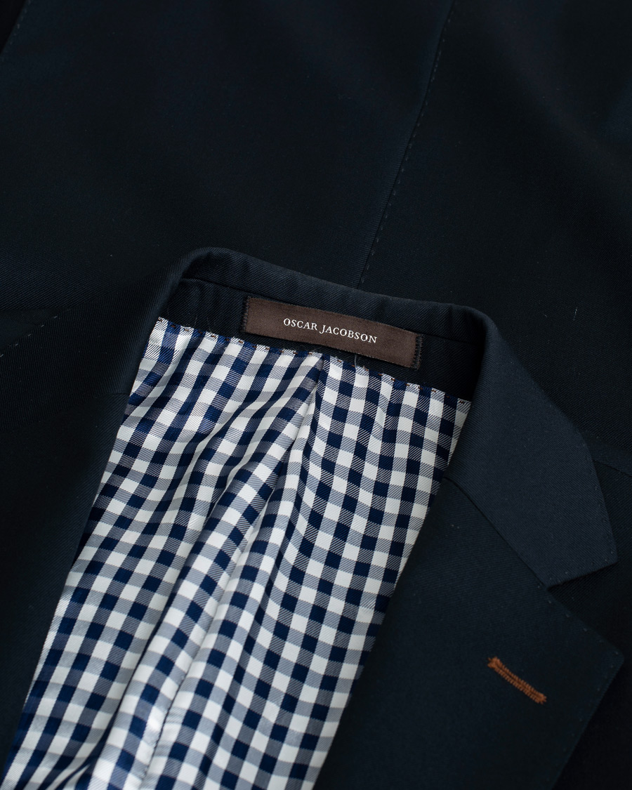 Heren | Oscar Jacobson Edmund Club Blazer Navy | Pre-owned | Oscar Jacobson Edmund Club Blazer Navy