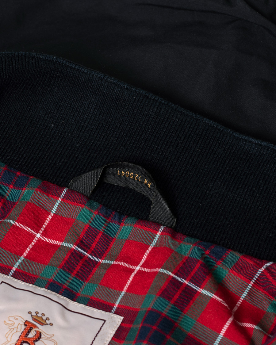 Homme | Baracuta G9 Original Harrington Jacket Dark Navy UK38 - EU48 | Pre-owned | Baracuta G9 Original Harrington Jacket Dark Navy UK38 - EU48