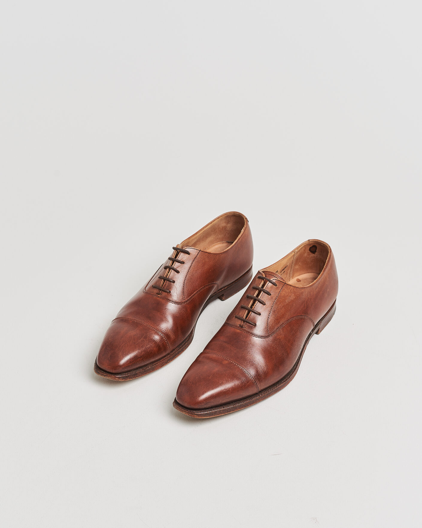 Homme | Pre-owned Chaussures cousues trépointe | Pre-owned | Crockett & Jones Hallam Oxford Beechnut Calf UK9,5 - EU43,5