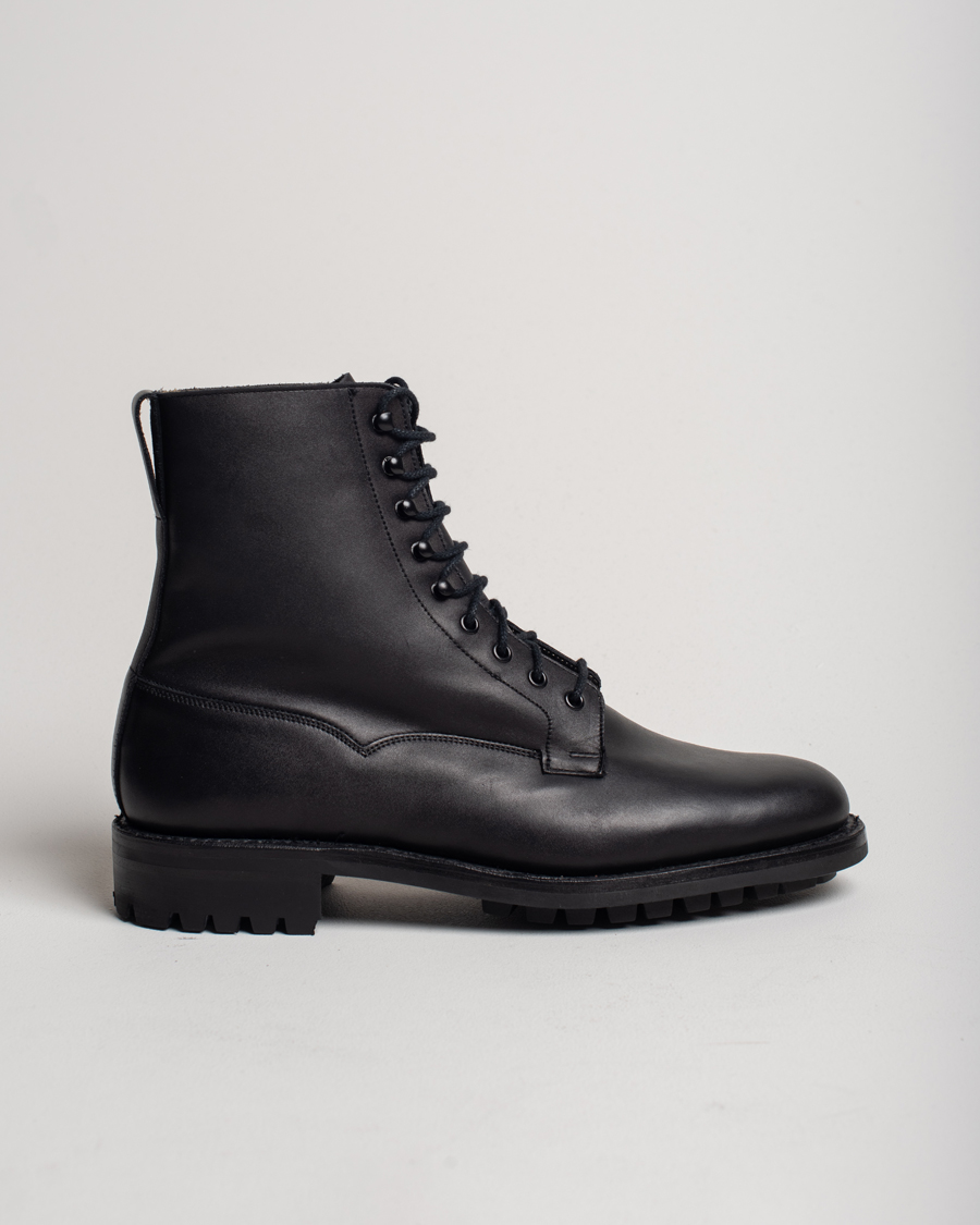 Heren | Crockett & Jones Radnor Boot Black Calf UK8,5 - EU42,5 | Pre-owned | Crockett & Jones Radnor Boot Black Calf UK8,5 - EU42,5