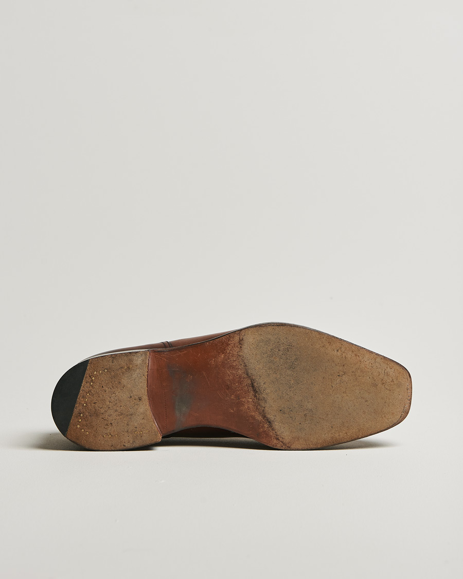 Homme | Edward Green Dover Split Toe Dark Oak Calf | Pre-owned | Edward Green Dover Split Toe Dark Oak Calf