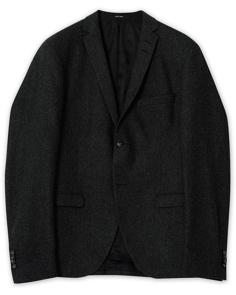 Homme | Tiger of Sweden Jil 3 Flannel Blazer Grey 52 | Pre-owned | Tiger of Sweden Jil 3 Flannel Blazer Grey 52