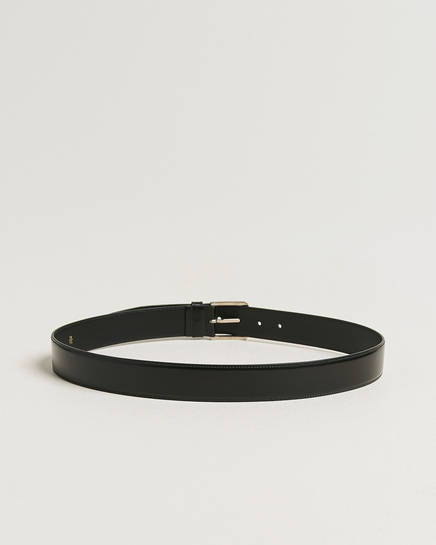 Homme | Pre-owned Accessoires | Pre-owned | Church's Polished Binder 3,5 cm Belt Black 95