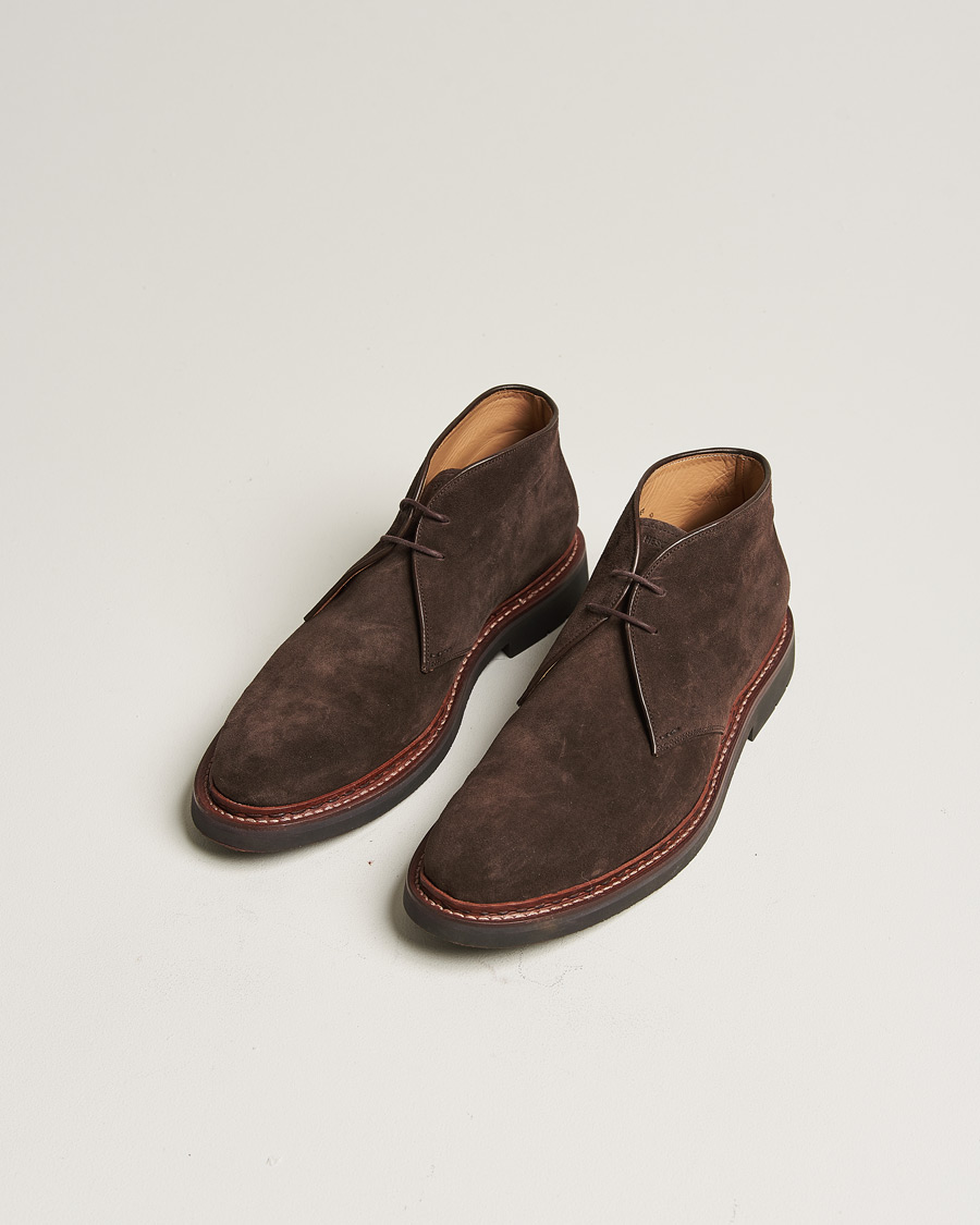 Homme | Heschung Genet Suede Chukka Boot Brown | Pre-owned | Heschung Genet Suede Chukka Boot Brown
