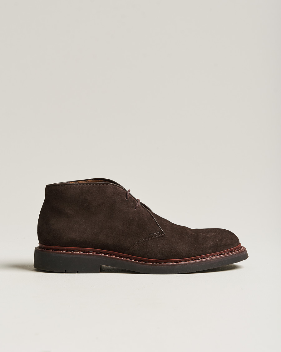 Homme | Heschung Genet Suede Chukka Boot Brown | Pre-owned | Heschung Genet Suede Chukka Boot Brown
