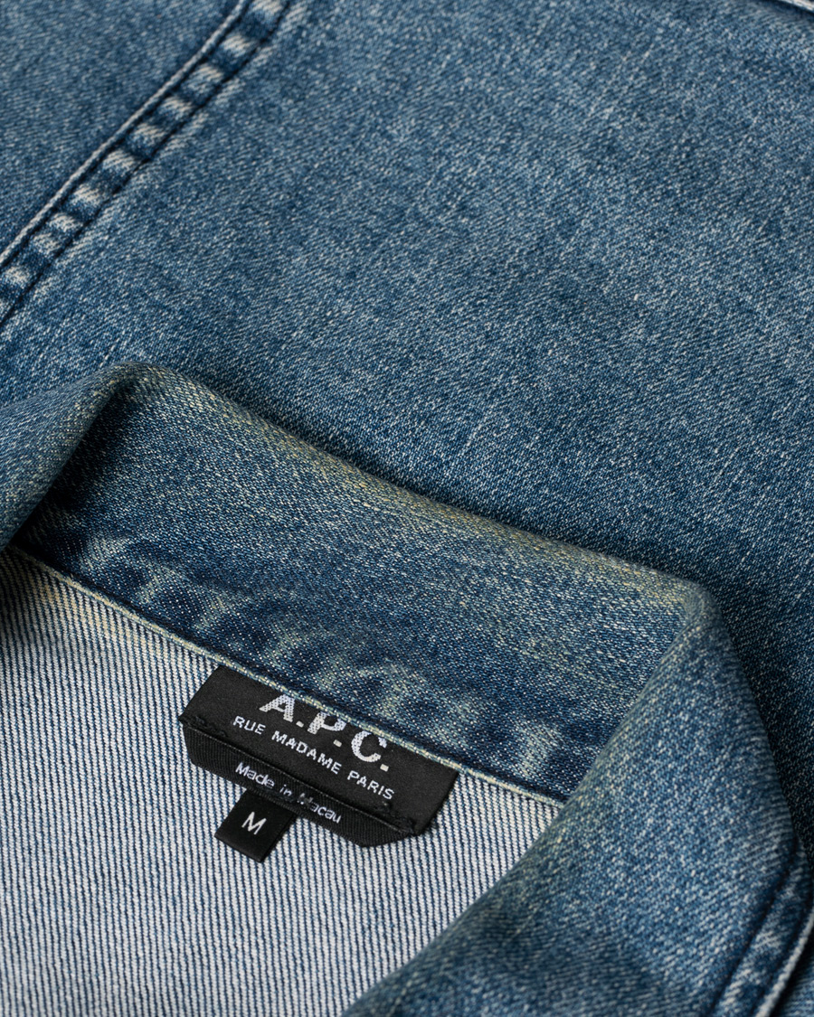 Homme | A.P.C. Jeans Jacket Indigo M | Pre-owned | A.P.C. Jeans Jacket Indigo M