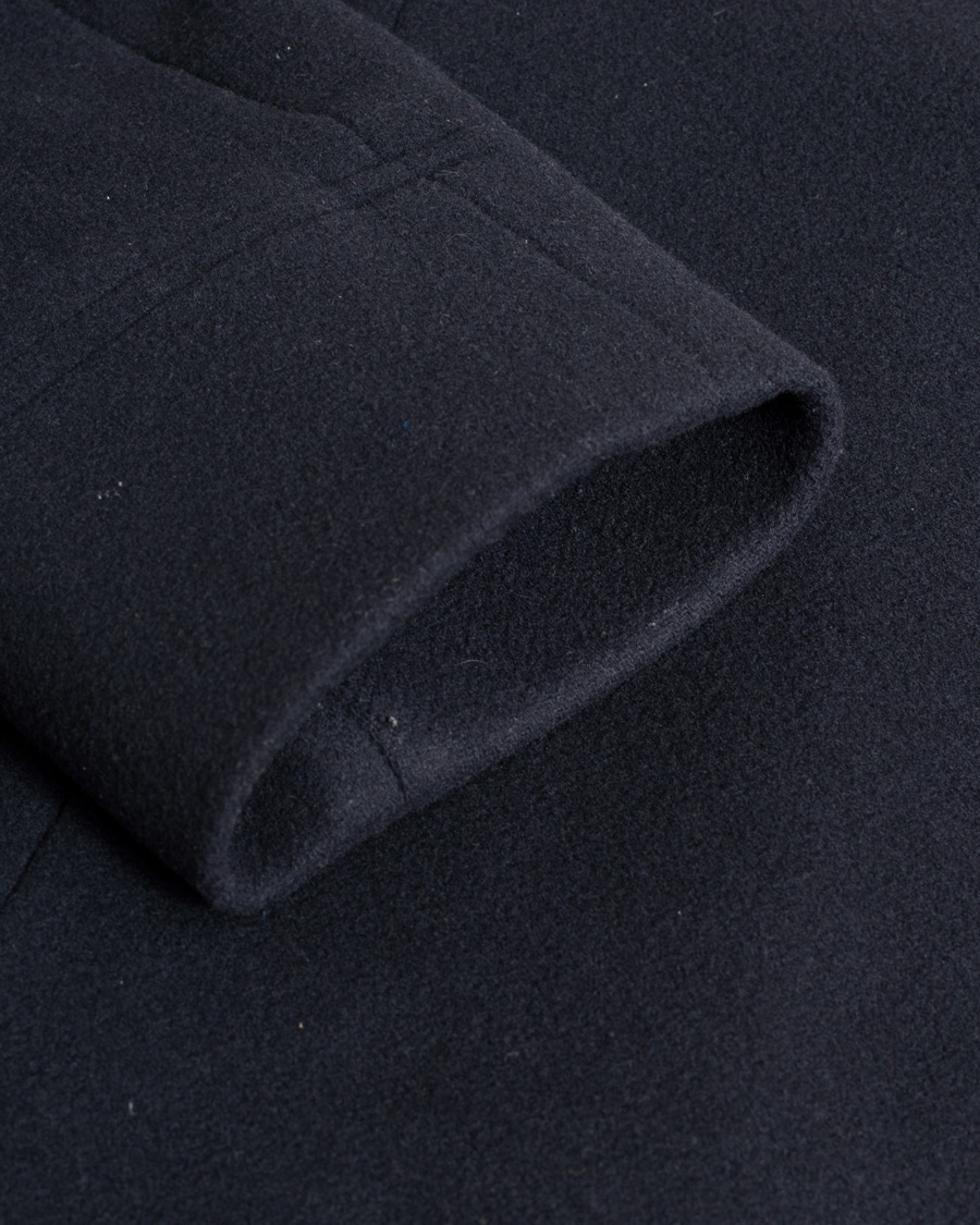 Heren | Polo Ralph Lauren Wool Peacoat Navy | Pre-owned | Polo Ralph Lauren Wool Peacoat Navy