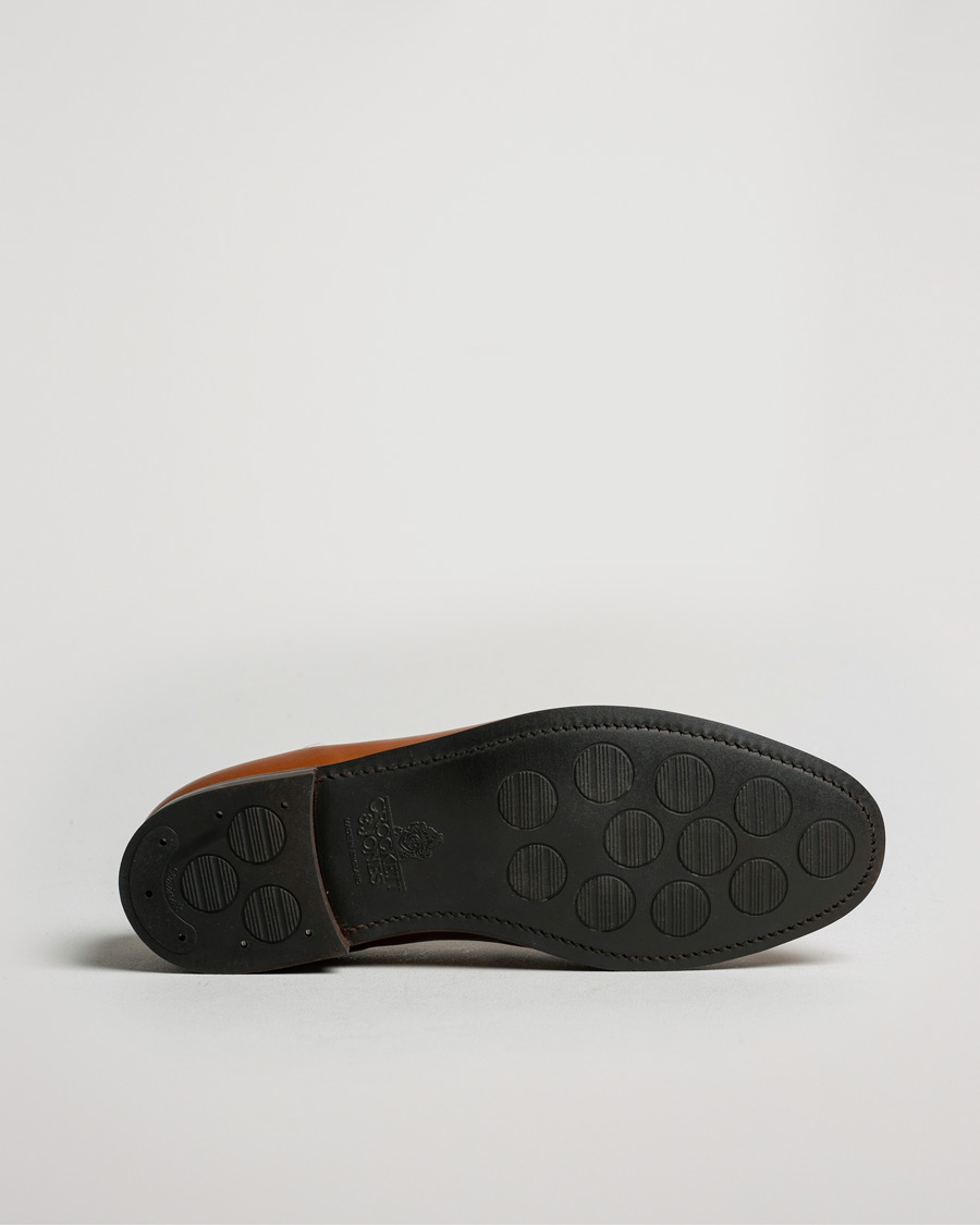 Heren | Crockett & Jones Boston City Sole Congac Calf | Pre-owned | Crockett & Jones Boston City Sole Congac Calf