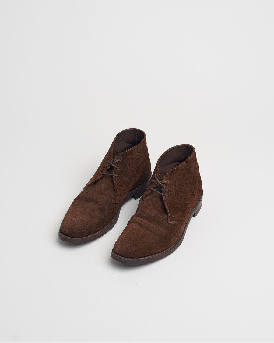 Heren | Laarzen | Pre-owned | Loake 1880 Pimlico Chukka Boot Brown Suede