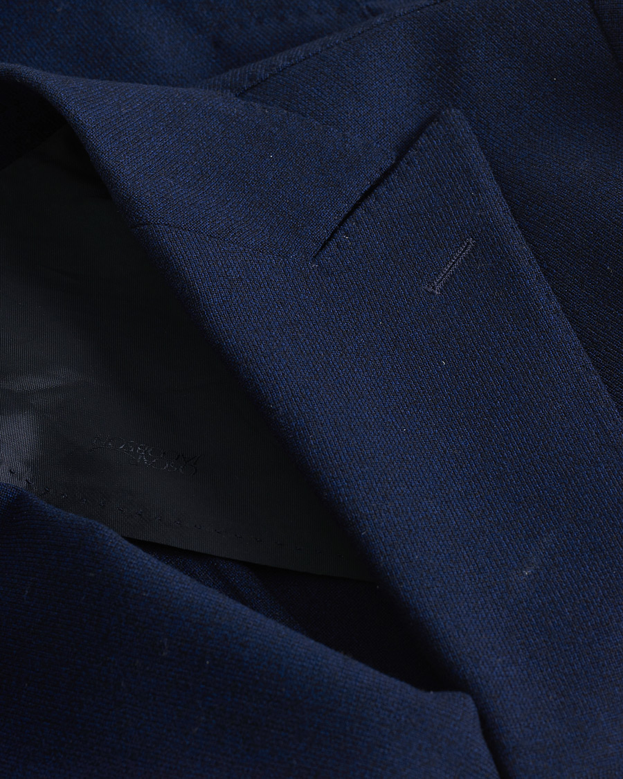 Homme | Oscar Jacobson Erik Double Breasted Wool Blazer Navy 46 | Pre-owned | Oscar Jacobson Erik Double Breasted Wool Blazer Navy 46