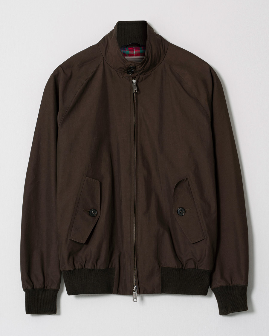 Homme | Manteaux Et Vestes | Pre-owned | Baracuta G9 Original Harrington Jacket Chocolate UK38 - EU48