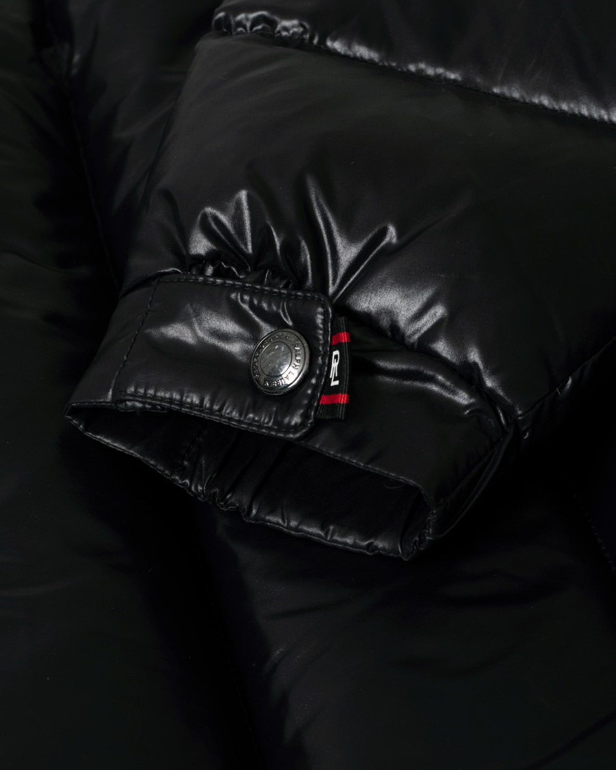 Homme | Ralph Lauren Purple Label Nylon Down Jacket Black M | Pre-owned | Ralph Lauren Purple Label Nylon Down Jacket Black M