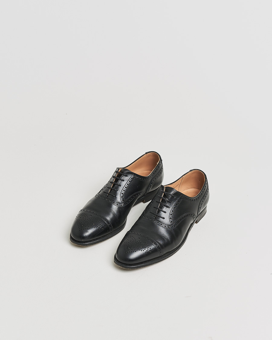 Homme | Pre-owned Chaussures cousues trépointe | Pre-owned | Crockett & Jones Westfield Black Calf UK6,5 - EU40,5