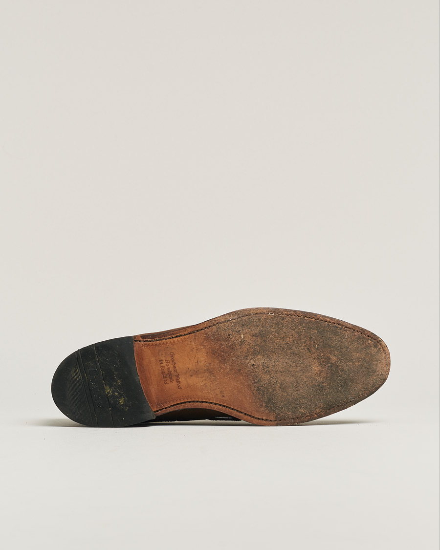 Homme | Loake 1880 Lincoln Tassel Loafer Brown Suede UK10,5 - EU44,5 | Pre-owned | Loake 1880 Lincoln Tassel Loafer Brown Suede UK10,5 - EU44,5