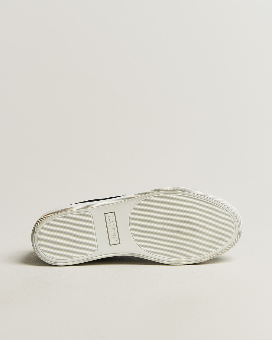 Heren | Pre-owned Schoenen | Pre-owned | Lanvin DBB1 Patent Cap Toe Sneaker Black UK7 - EU41