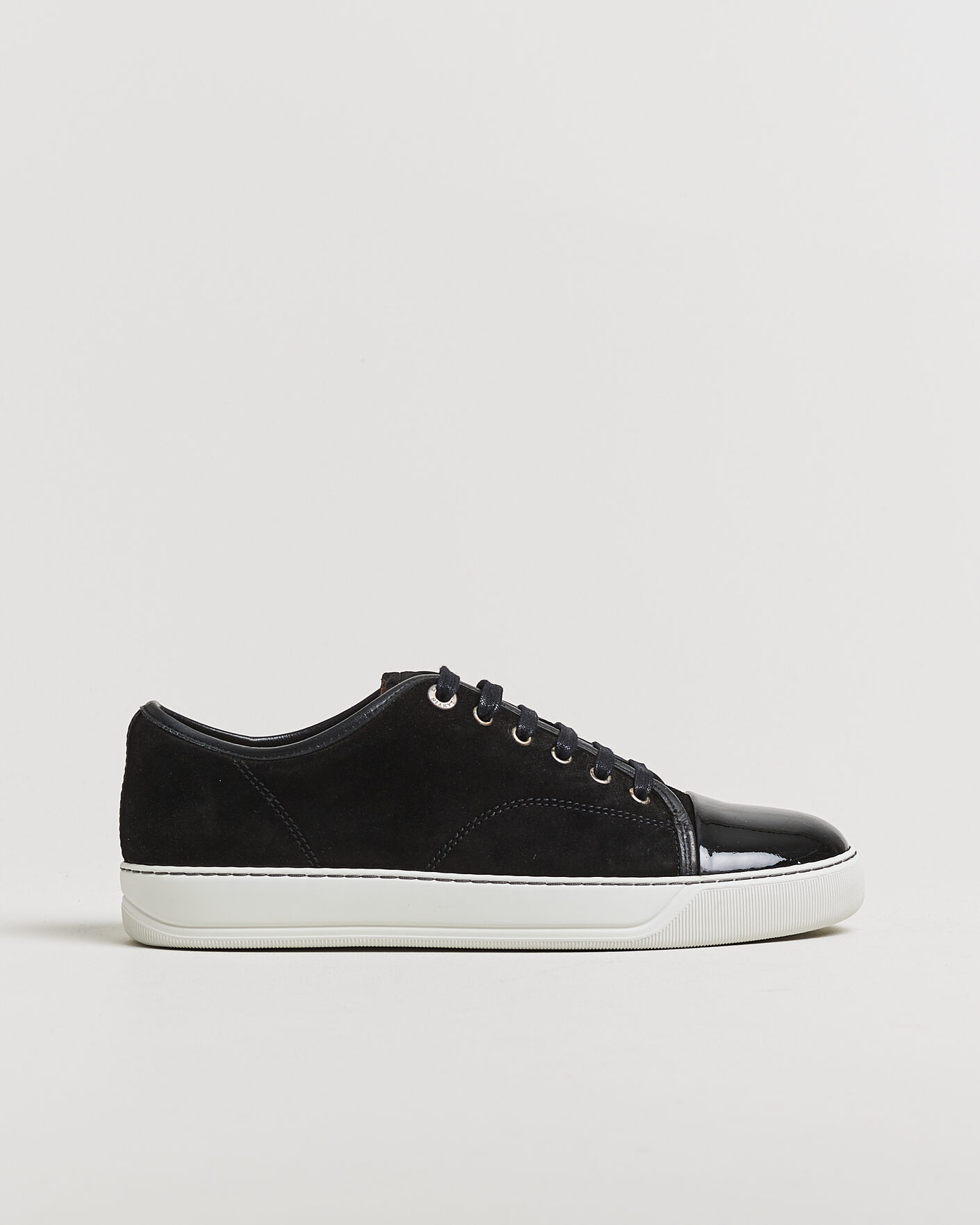 Heren | Pre-owned Schoenen | Pre-owned | LanvinDBB1 Patent Cap Toe SneakerBlackUK7 - EU41