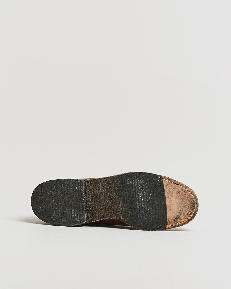 Heren | Pre-owned Schoenen | Pre-owned | Alden 46054H Plain Toe Boot Snuff Suede US8 - EU41,5