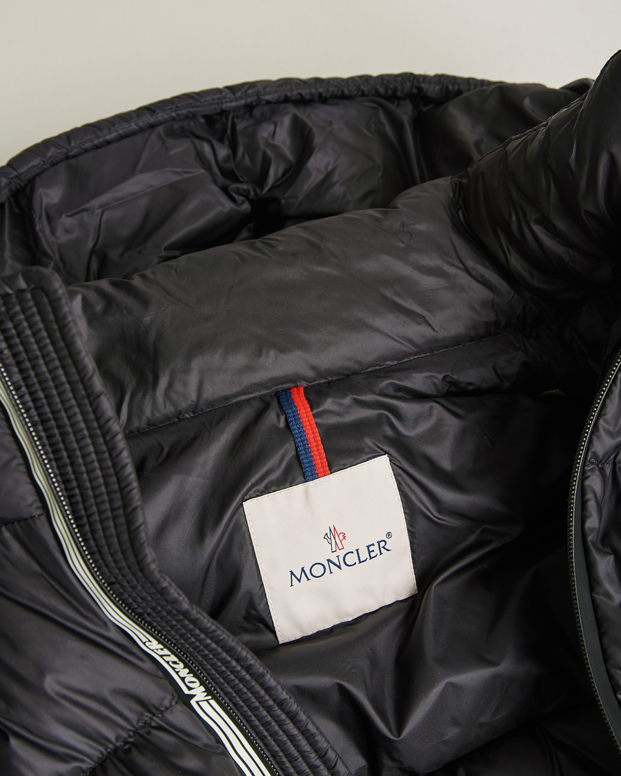 Homme | Manteaux Et Vestes | Pre-owned | Moncler Arves Down Hooded Jacket Black