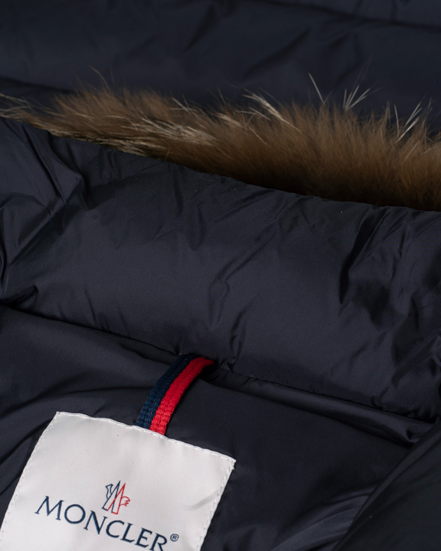 Homme | Manteaux Et Vestes | Pre-owned | Moncler Cluny Down Parka Navy