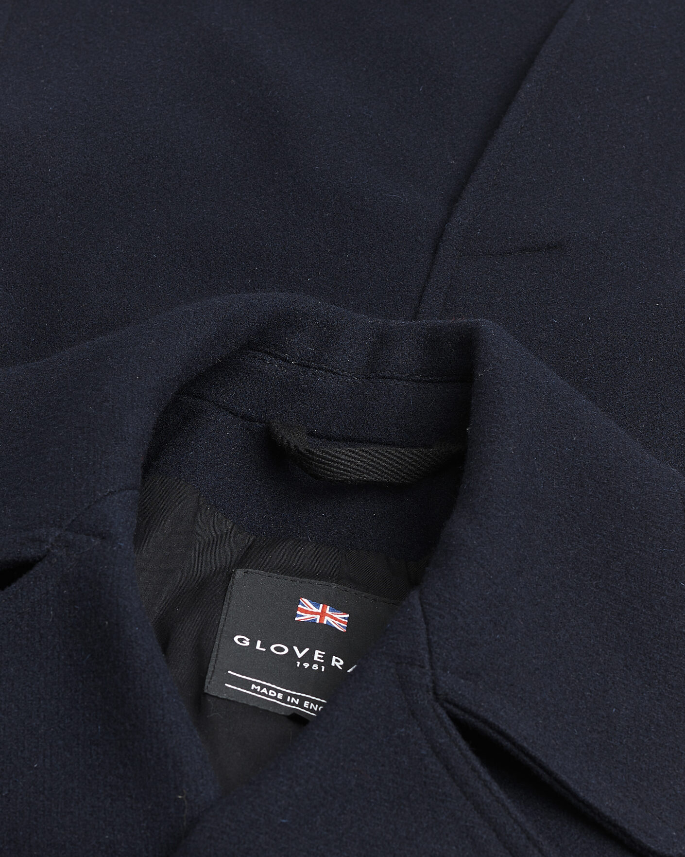 Heren | Pre-owned Jassen | Pre-owned | Gloverall Churchill Reefer Peacoat Navy M