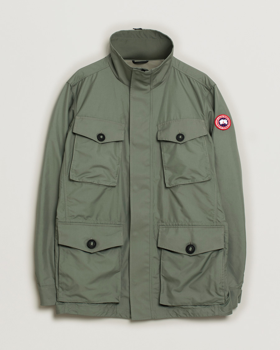 Heren | Canada Goose Stanhope Jacket Sagebrush | Pre-owned | Canada Goose Stanhope Jacket Sagebrush
