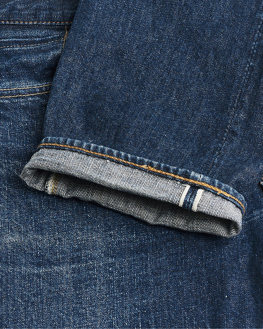 Heren | Pre-owned Jeans | Pre-owned | orSlow Tapered Fit 107 Selvedge Jeans One Wash 2 - S