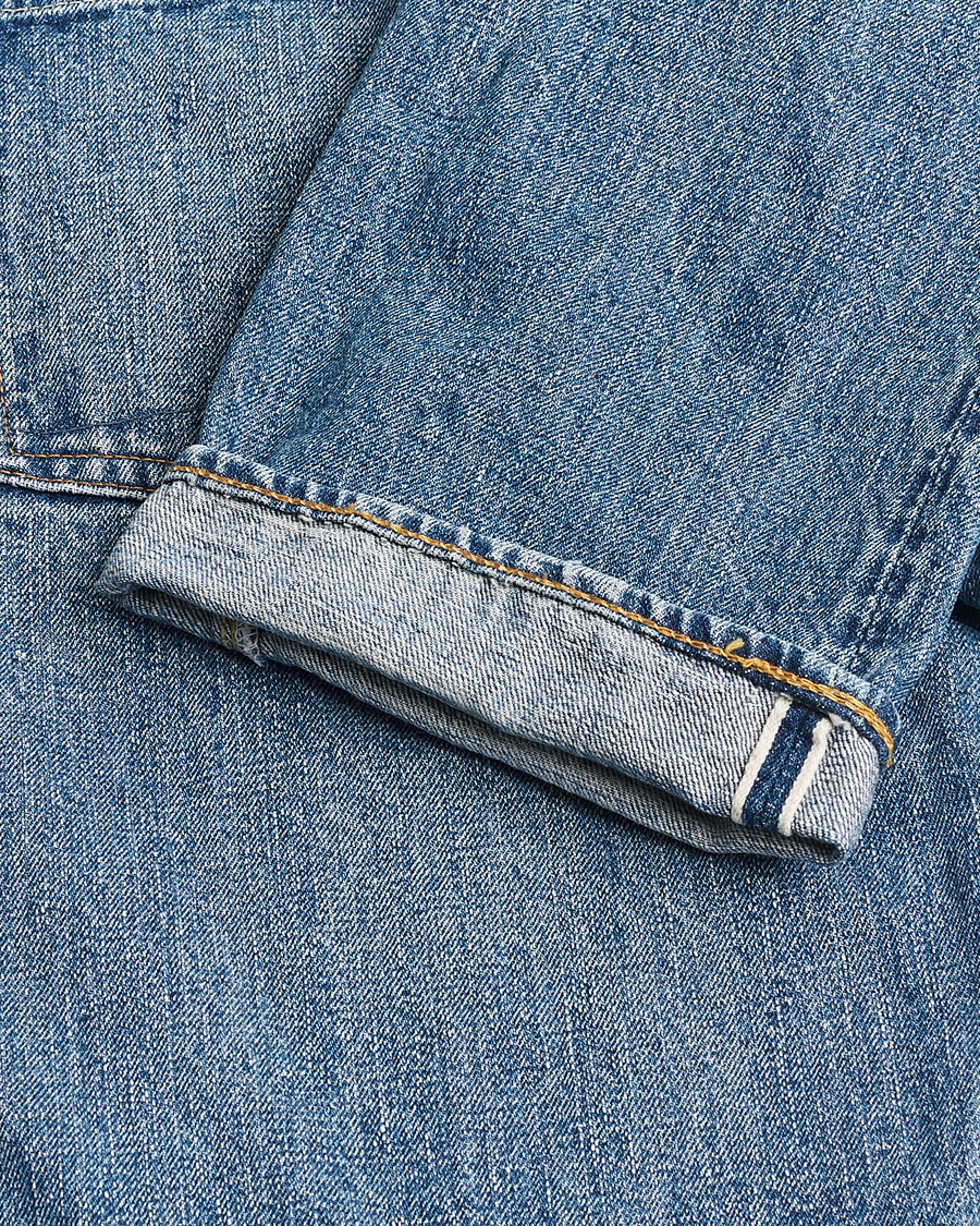 Heren | orSlow Tapered Fit 107 Selvedge Jeans 2 Year Wash 2 - S | Pre-owned | orSlow Tapered Fit 107 Selvedge Jeans 2 Year Wash 2 - S