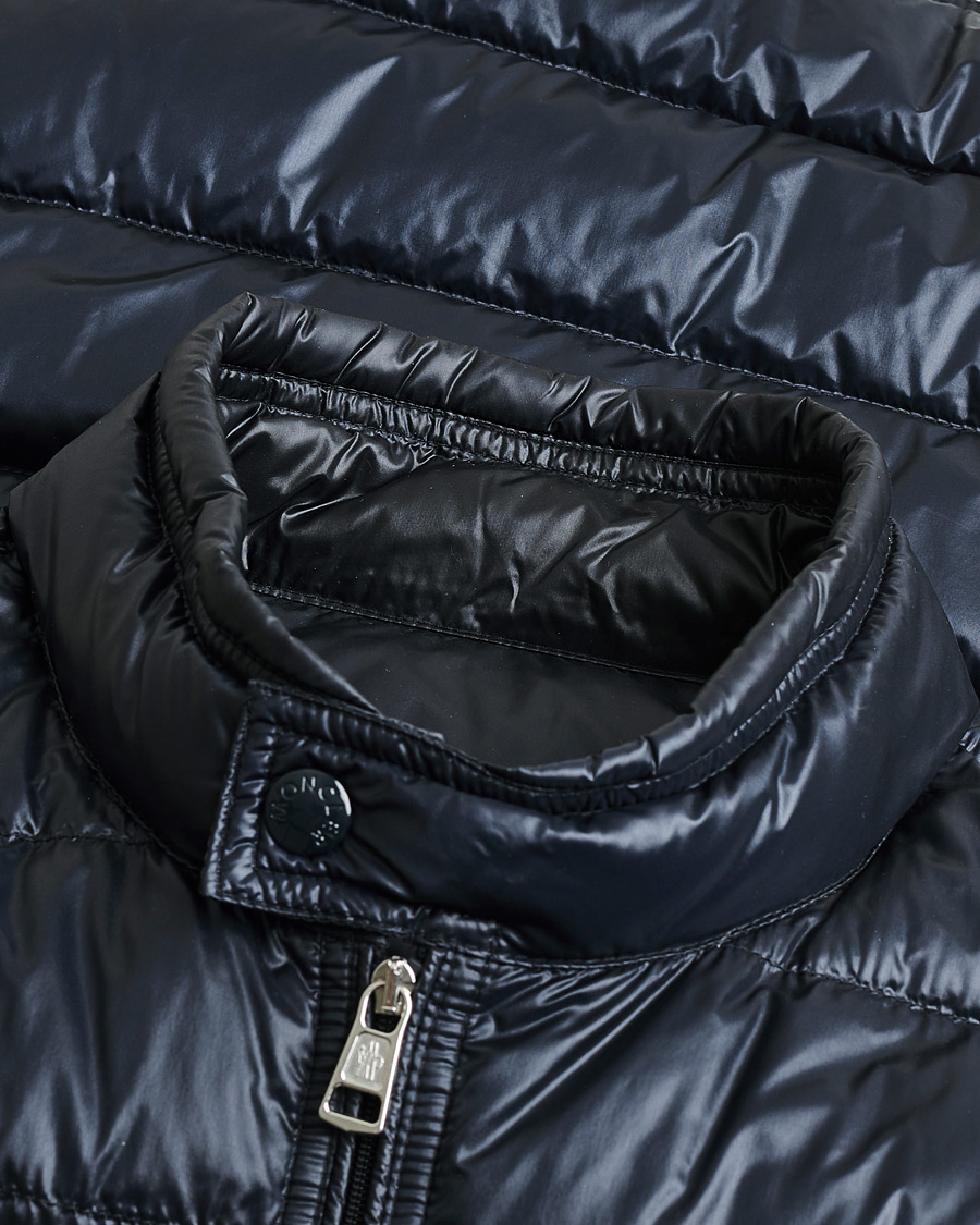 Homme | Gilets | Pre-owned | Moncler Gui Vest Navy