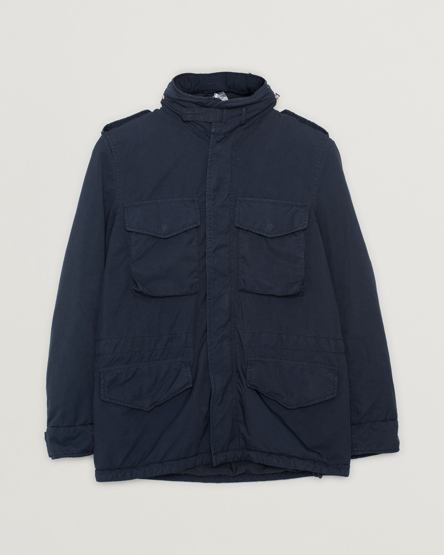 Homme | Manteaux Et Vestes | Pre-owned | Aspesi Garment Dyed Field Jacket Navy