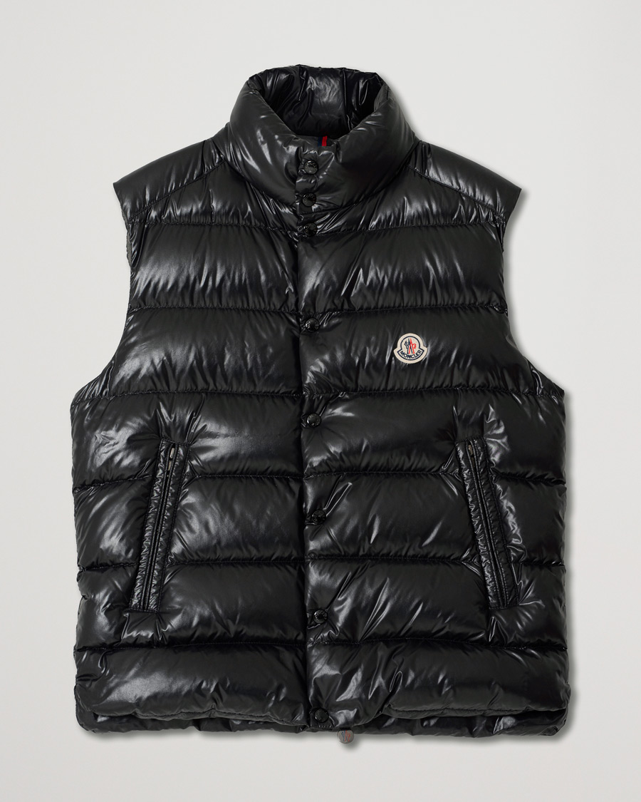 Heren | Jassen | Pre-owned | Moncler Tibb Down Vest Black