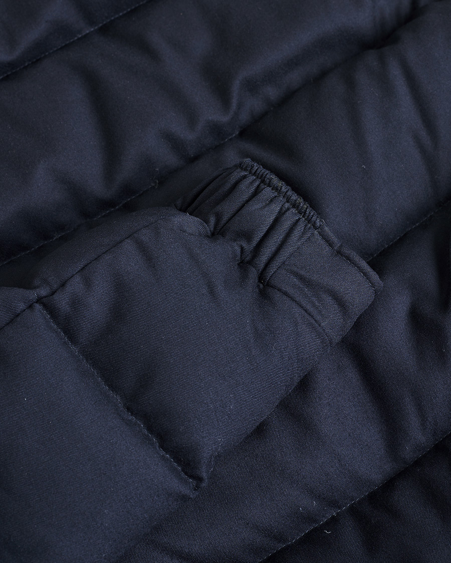 Homme | Moncler Montgenevre Flannel Down Jacket Navy | Pre-owned | Moncler Montgenevre Flannel Down Jacket Navy