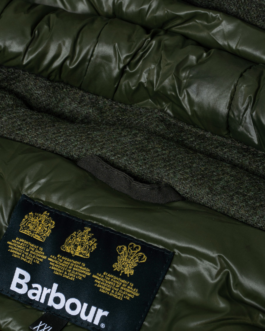 Heren | Jassen | Pre-owned | Barbour Gold Standard Scalpay Hunting Hooded Wax Jacket Olive XXL