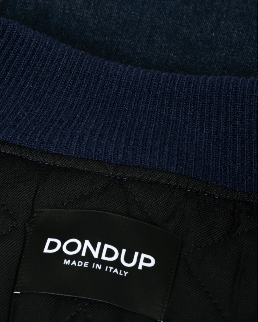 Homme | Manteaux Et Vestes | Pre-owned | Dondup Denim Hybrid Jacket Dark Indigo 50