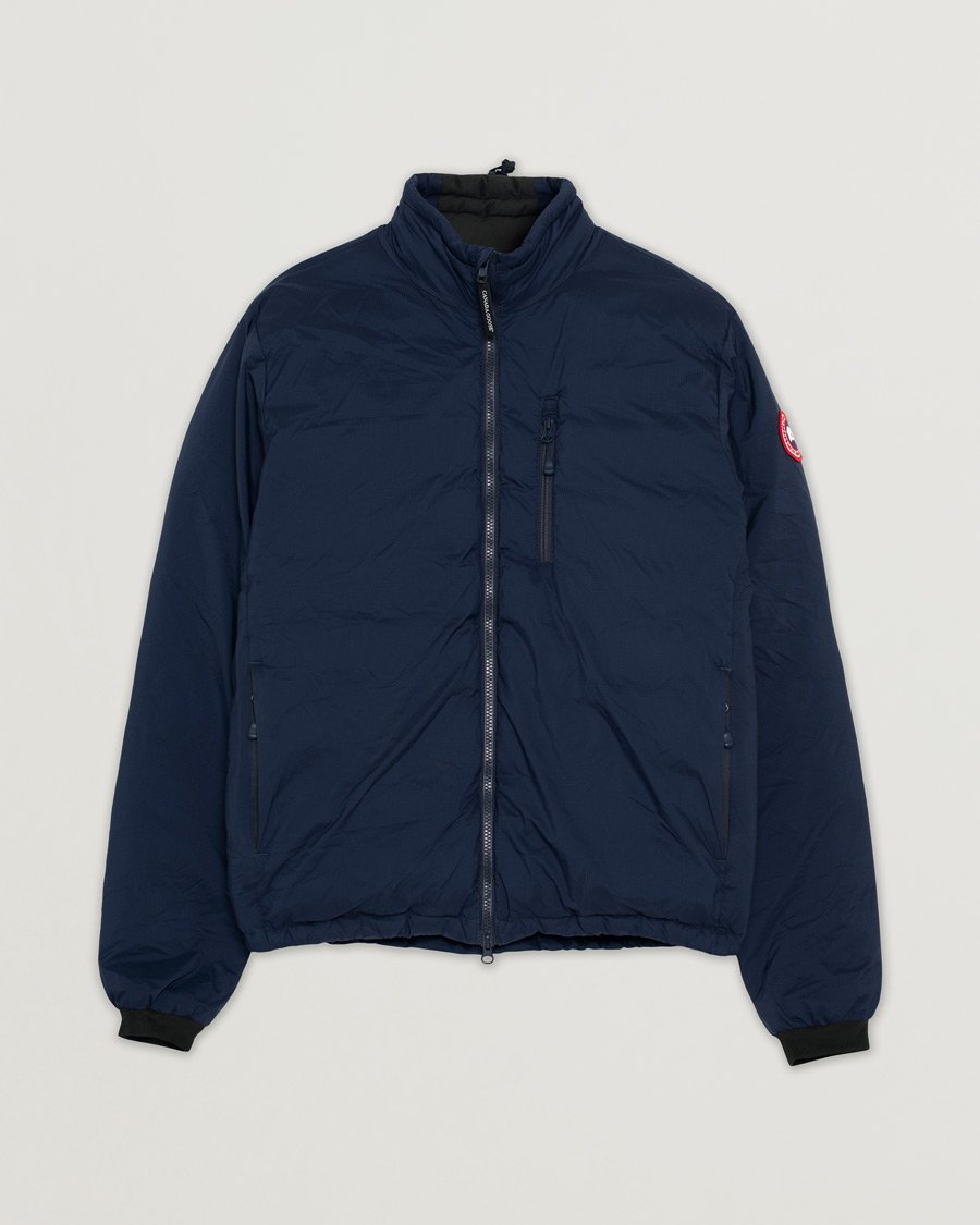 Heren | Canada Goose Lodge Jacket Atlantic Navy | Pre-owned | Canada Goose Lodge Jacket Atlantic Navy