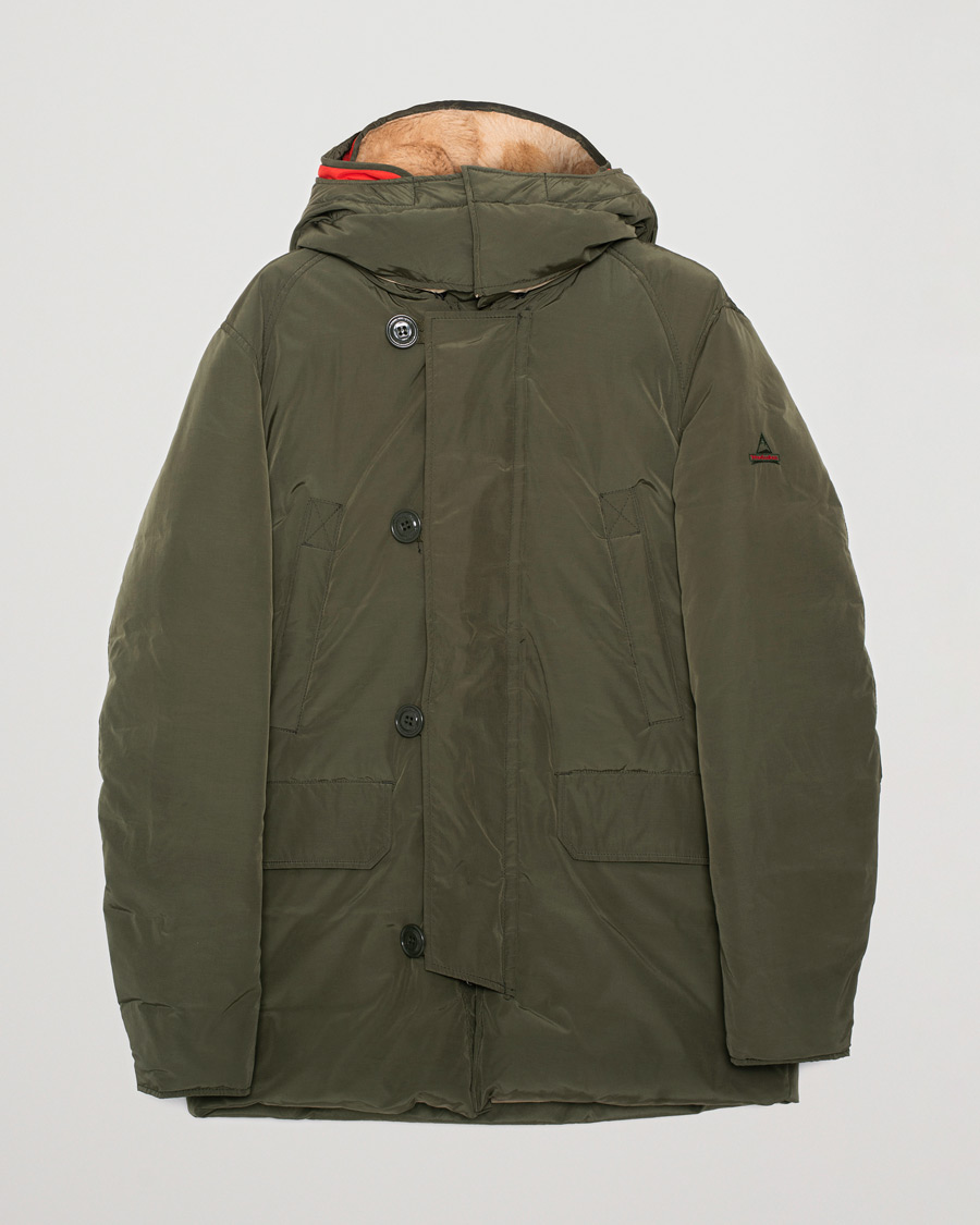 Heren | Jassen | Pre-owned | Holubar M289 Boulder Cotton Parka Military Olive