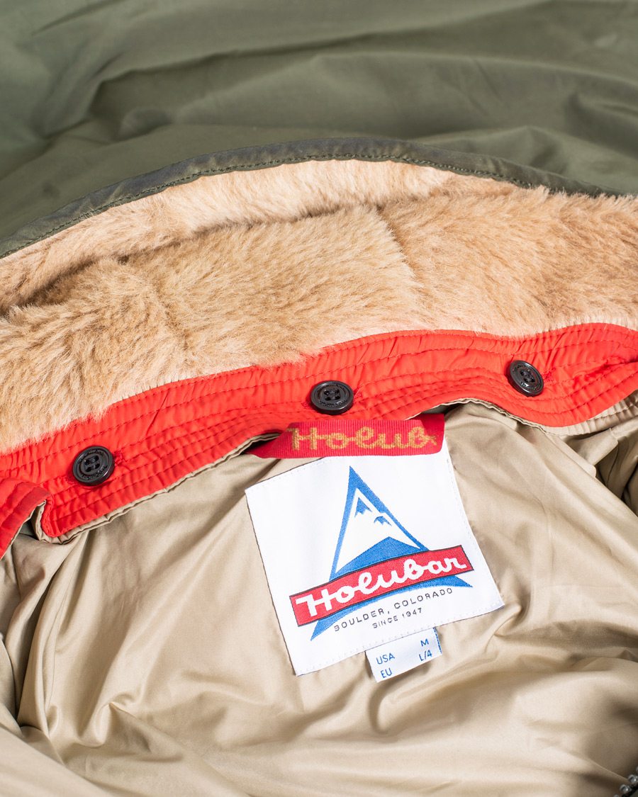 Heren | Jassen | Pre-owned | Holubar M289 Boulder Cotton Parka Military Olive