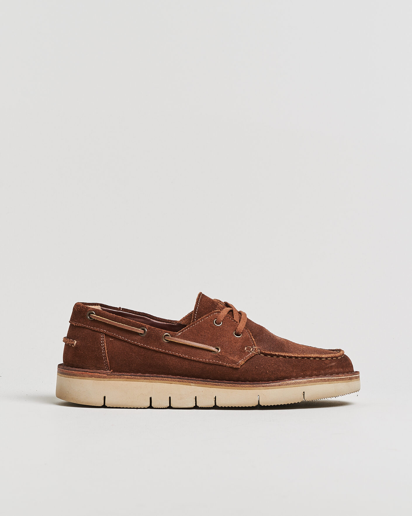 Homme | Pre-owned Chaussures | Pre-owned | Astorflex Boatflex Moccasin Brown Suede 43