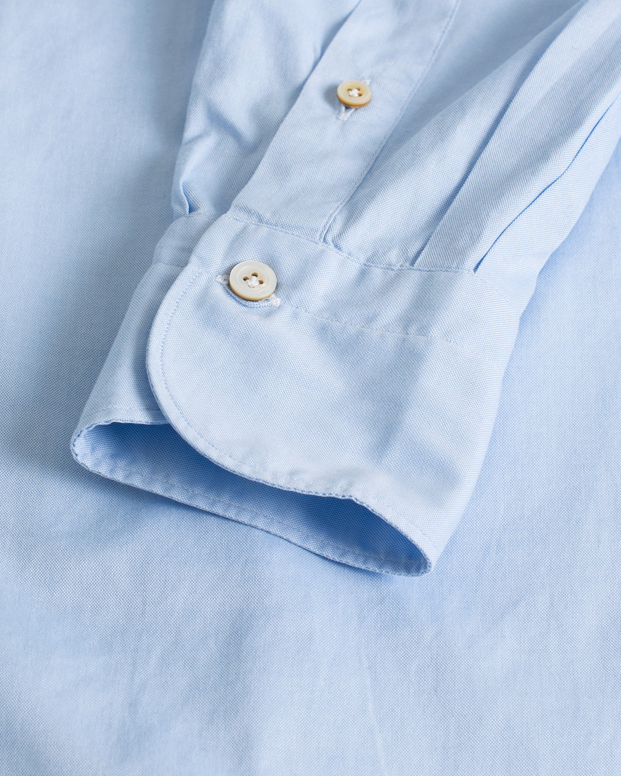 Homme | Chemises | Pre-owned | Finamore Napoli Tokyo Slim Fit Oxford Shirt Light Blue