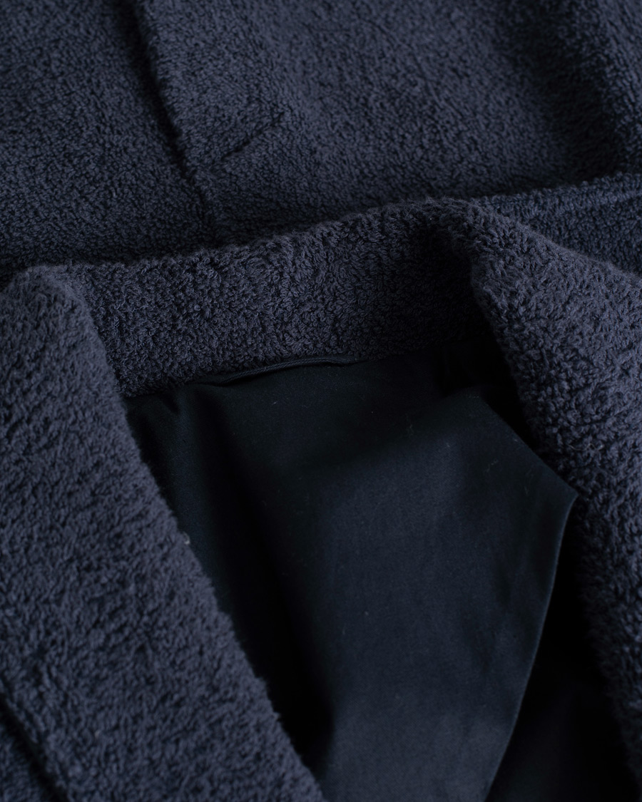 Heren | Truien | Pre-owned | Orlebar Brown Darvill Cotton Terry Cardigan Ink