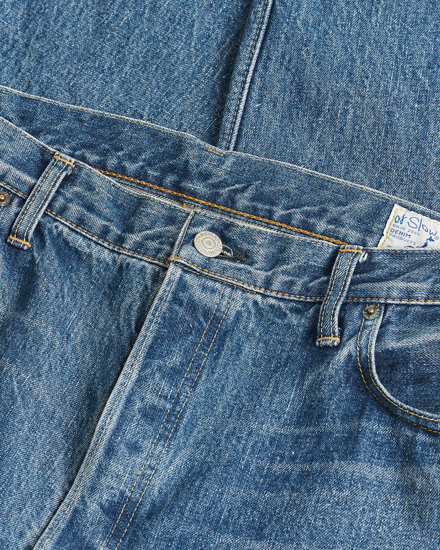 Heren | Pre-owned Jeans | Pre-owned | orSlow Straight Fit 105 Selvedge Jeans 2 Year Wash 5/XL
